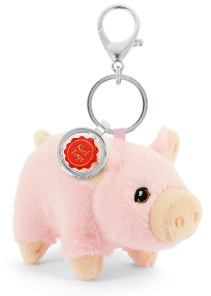 Keeleco Bag Charm Farm - Pig