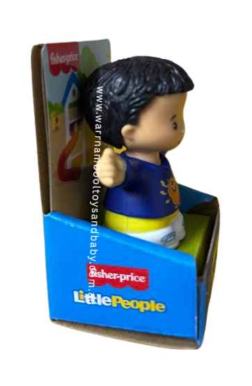 Fisher Price Little People Figure Boy in Monster Shirt HXC06