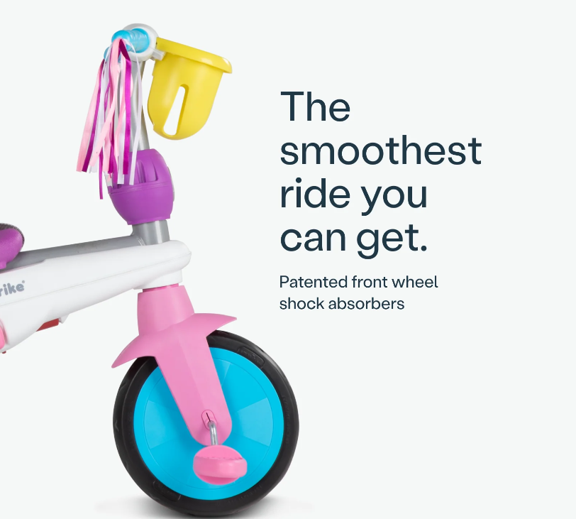 The Original Smart Trike Breeze S Unicorn