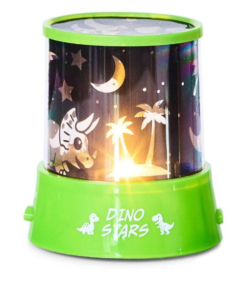 Johnco Dino Stars Star Projector - Req 3 AA Batteries