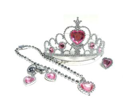 Princess Boutique Tiara and Jewels