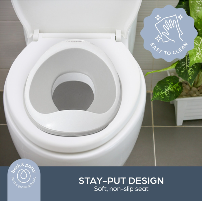 Dream Baby Ezy Toilet Trainer Seat Grey