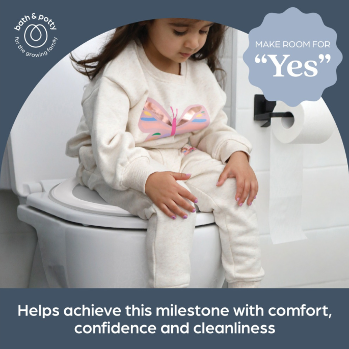 Dream Baby Ezy Toilet Trainer Seat Grey