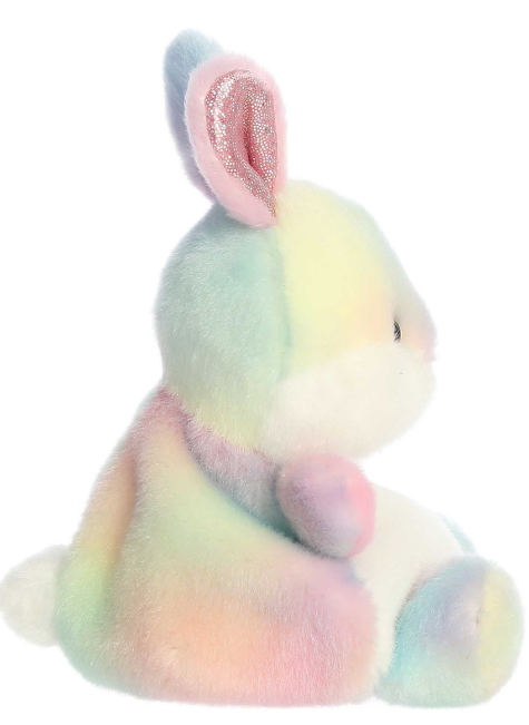 Palm Pals 13cm Opal Rainbow Bunny