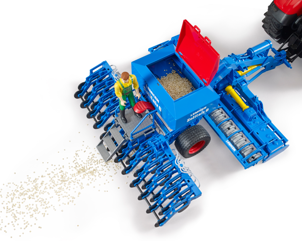 Bruder 02026 1/16 LEMKEN Solitair 9 Sowing Combo