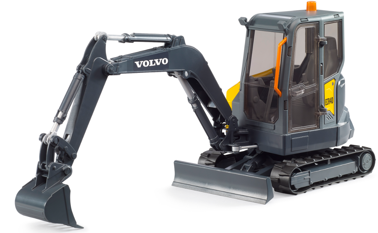 Bruder 02465 Volvo Compact Excavator ECR41