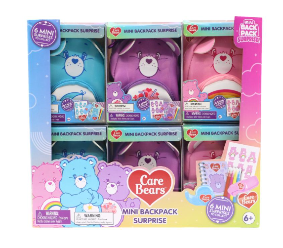 Care Bears Mini Backpack Surprise Asstd Characters Wave 3