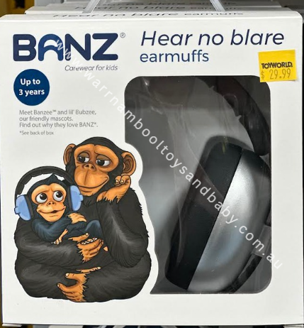 Baby Banz Mini Earmuffs Silver Age 3Months+