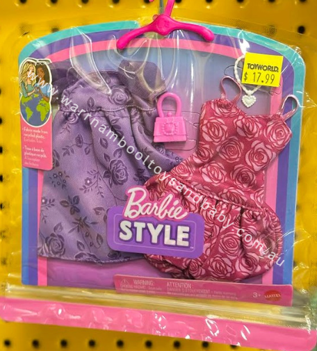 Barbie Fashion 2pk Assortment JJN93