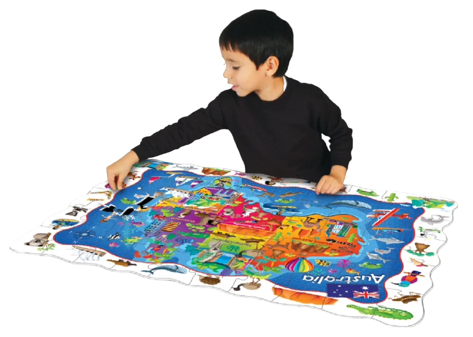 Puzzle Doubles Find It! Australia 50pc Puzzle and Game