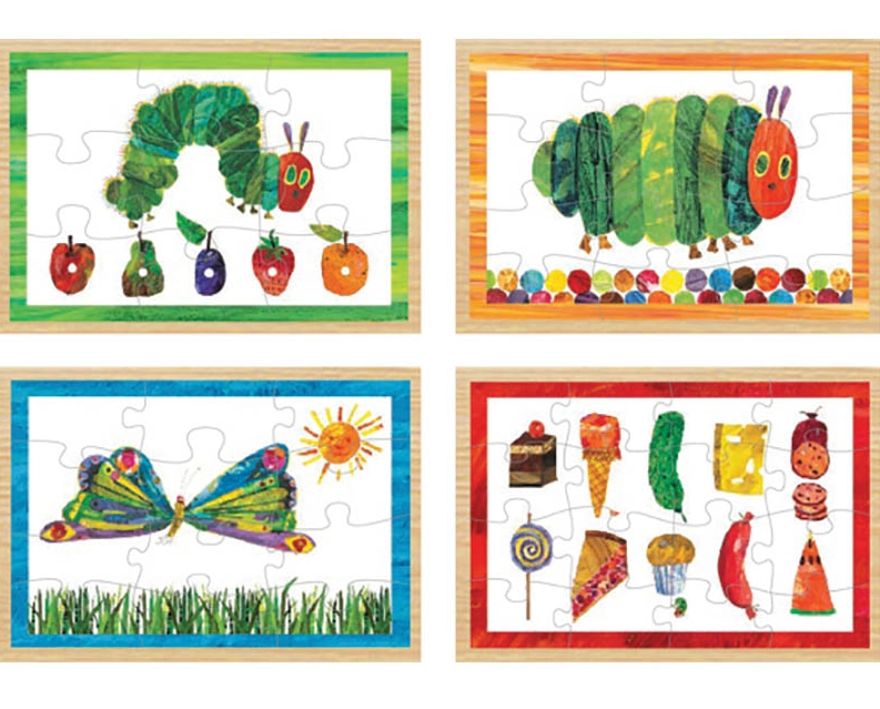 Vhc 4 In 1 Wooden Jigsaw Puzzle