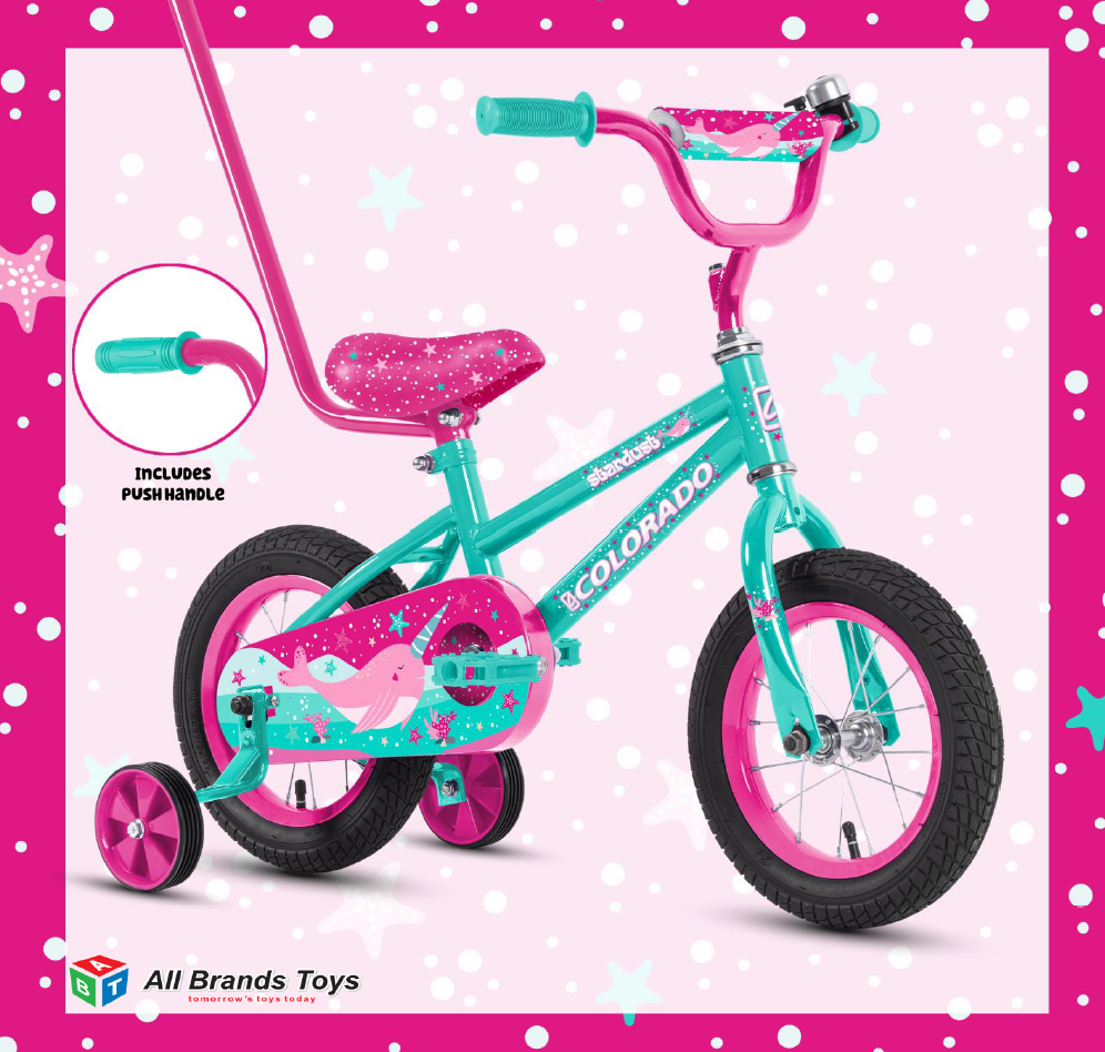 Bike 12inch/30cm with Handle - Colorado STARDUST