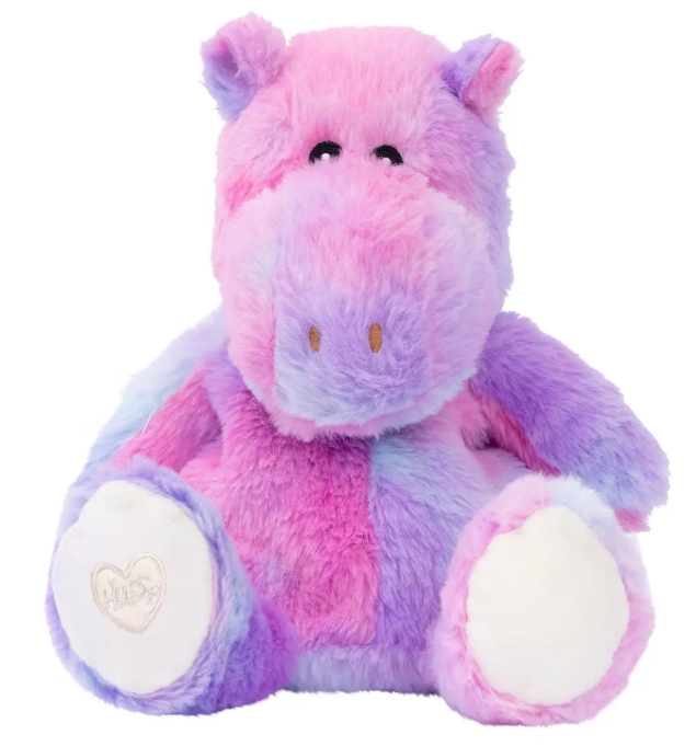 Toasty Hugs Hettie Hippo Heatable Comfort Plush