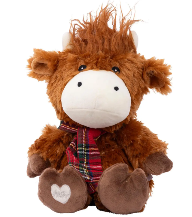 Toasty Hugs Hamish Highland Cow Heatable Comfort Plush