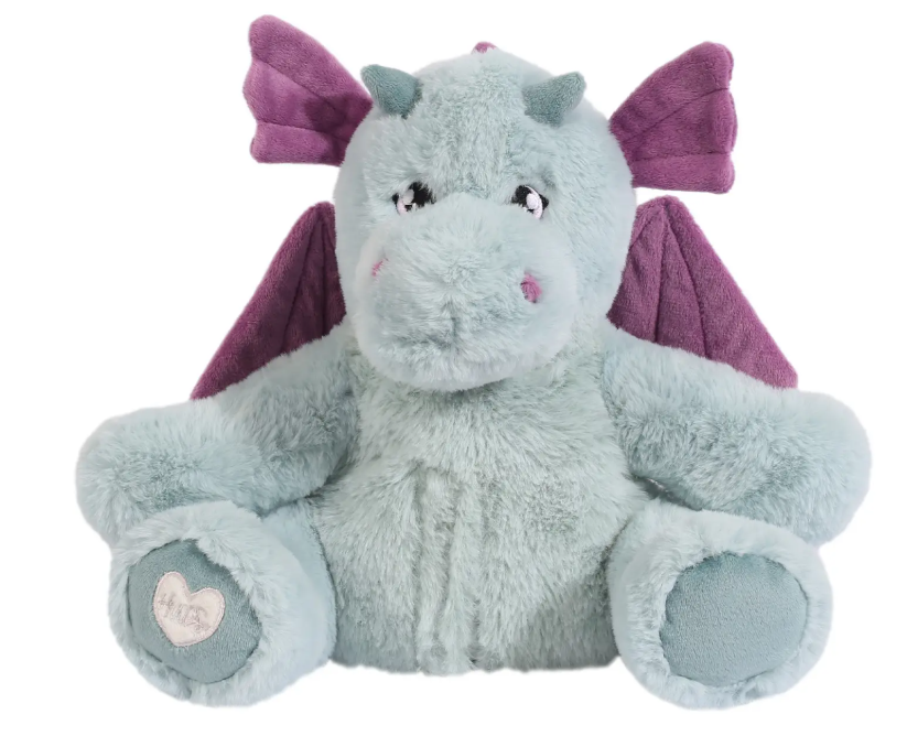 Toasty Hugs Duke Dragon Heatable Comfort Plush