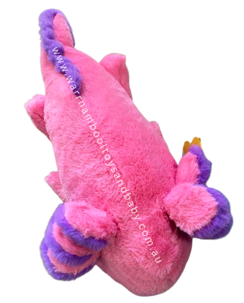 Zuru Hug A Lumps S2 Medium Weighted Plush - Ally the Axolotl