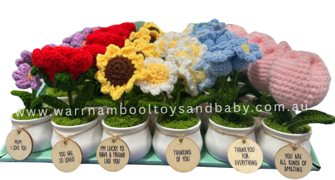 Forever Flowers Crochet Beautiful Blooms That Never Fade