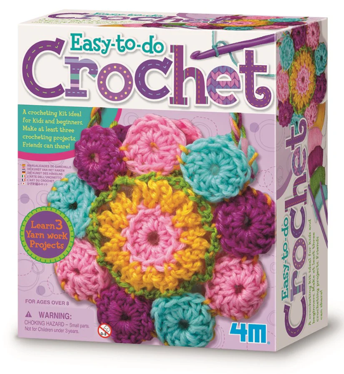 4M Easy To Do Crochet Art Kit