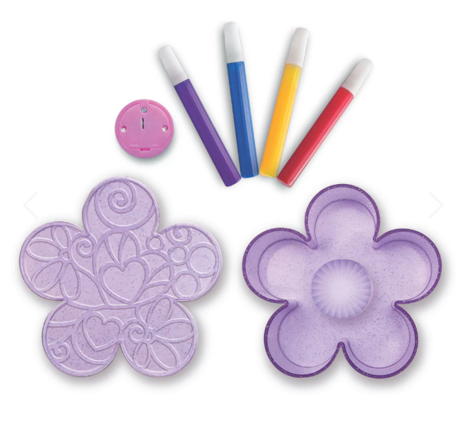 4M KidzMaker Colour Lit Flower Lamp Kit