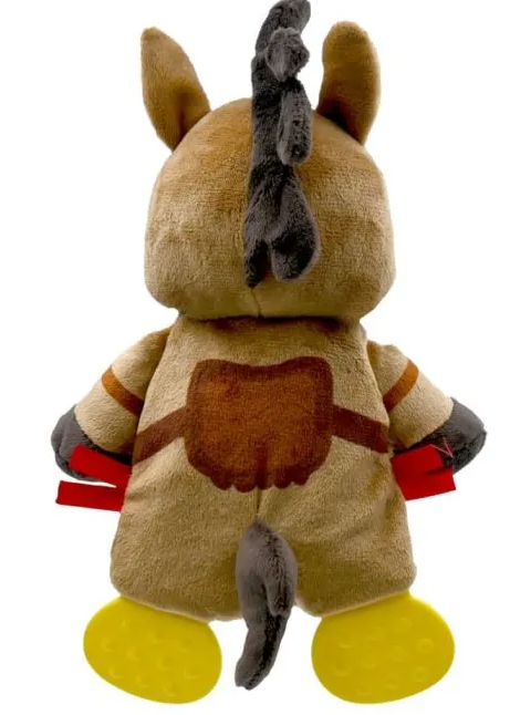 Disney Baby Bullseye Sensory Blankie with Teether Feet