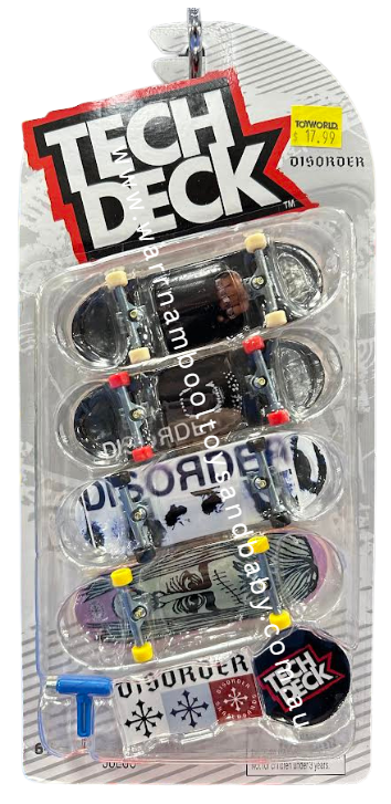 Tech Deck 4 Pack Multipack - Disorder