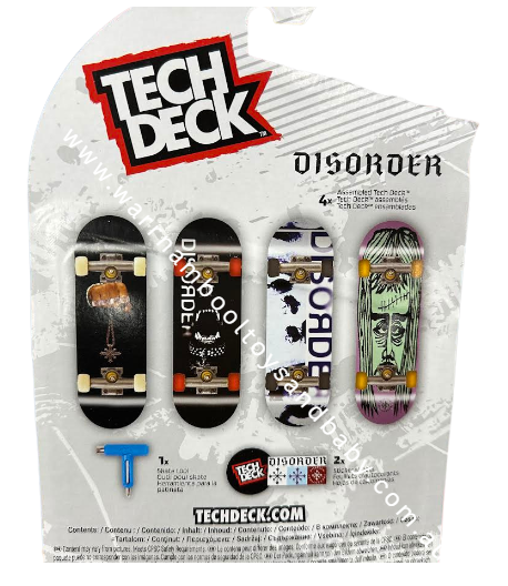 Tech Deck 4 Pack Multipack - Disorder