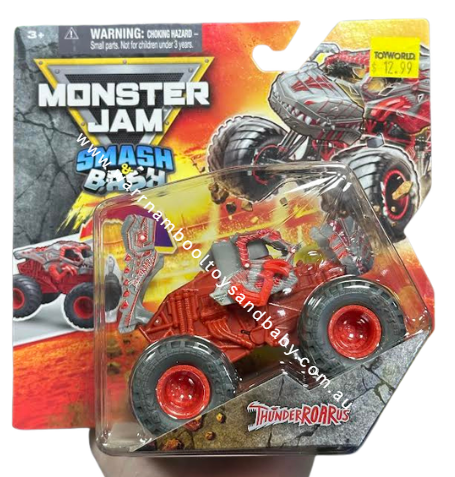 Monster Jam 1/64 Smash & Bash Vehicle - Thunder Roarus