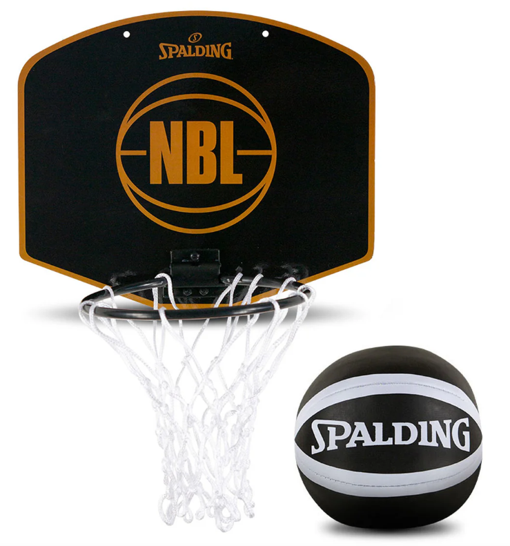 Spalding NBL Micro-Mini Basketball Set
