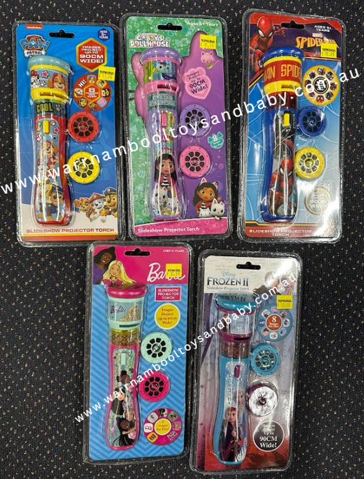 Projector Torch Assorted req 3 x AAA batteries
