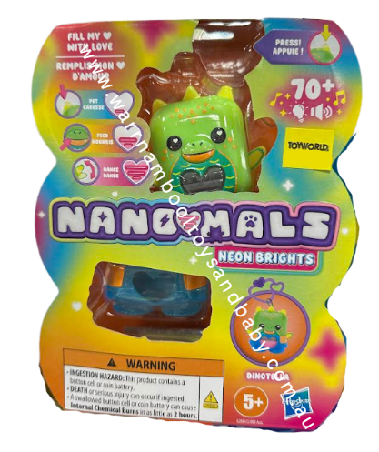 Nanomals Neon Brights: Dinotella