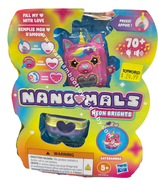 Nanomals Neon Brights: Catssandra