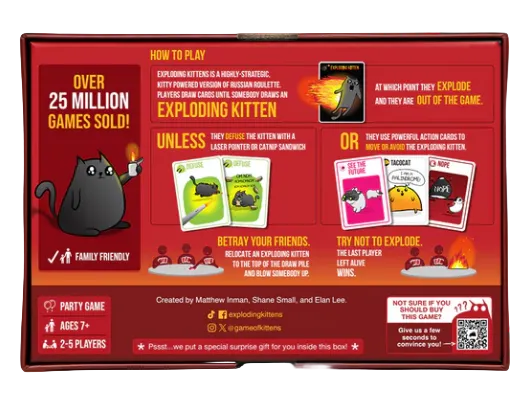Exploding Kittens Card Game