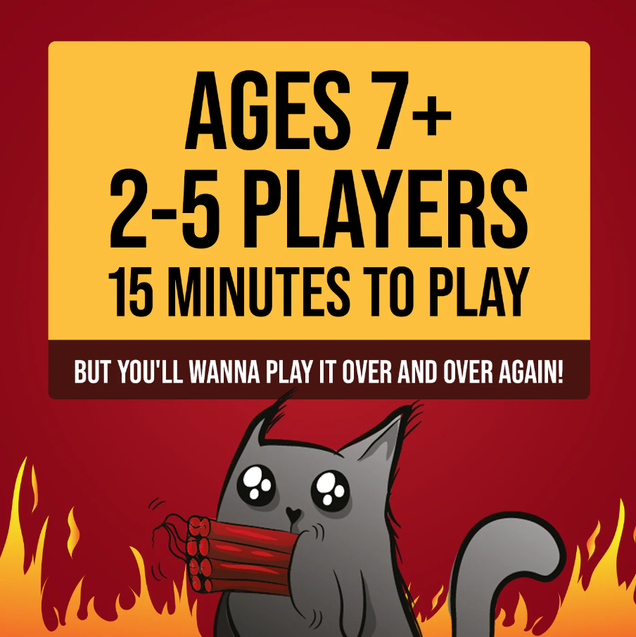 Exploding Kittens Card Game