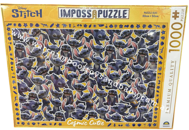 Crown Premium Impossible Puzzle - Stitch 1000pc