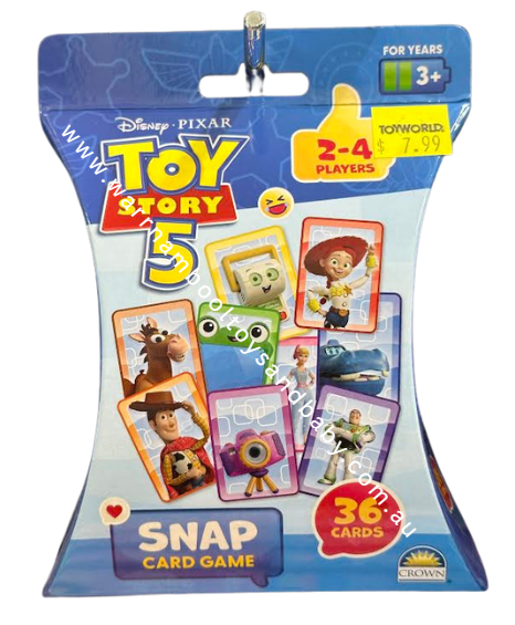 Toy Story 5 Snap Card Game