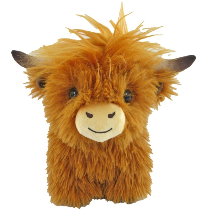 25cm Standing Plush Highland Cow - SKYE