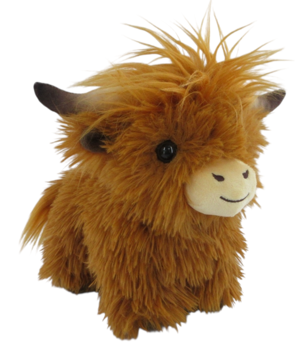 25cm Standing Plush Highland Cow - SKYE