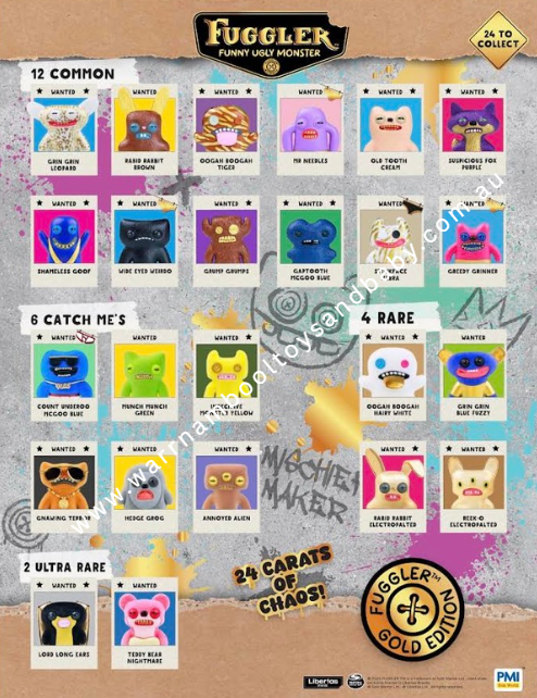 Fuggler Collectible Keychain Figure 1pk Blind Bag