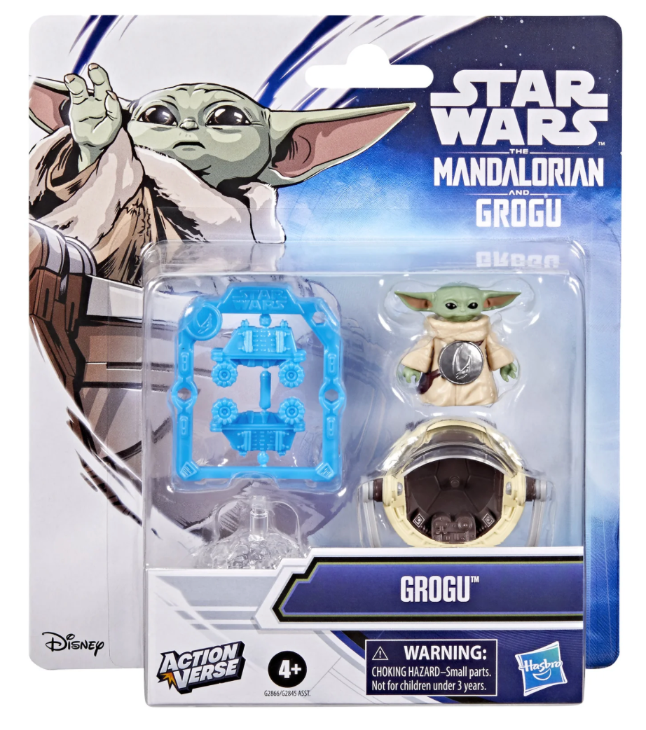 Star Wars ActionVerse The Mandalorian and Grogu 4.5 Inch Figure - Grogu