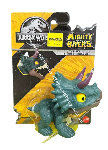 Jurassic World Mighty Little Biters - Triceratops