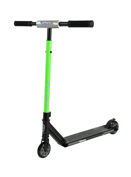 Grit Atom Stunt Scooter SLIMER GREEN ( Brown Box Packaging )