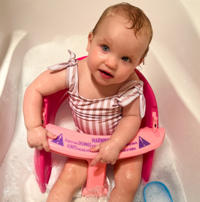 Dream Baby Premium Bath Seat Pink