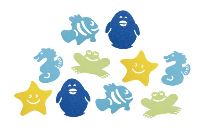 Dream Baby Anti-Slip Bath Appliques 10 pack