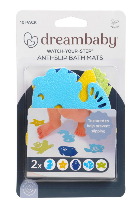 Dream Baby Anti-Slip Bath Appliques 10 pack