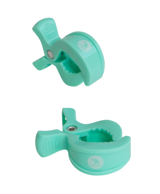 All4Ella Pram Pegs 2Pk Pastel Mint