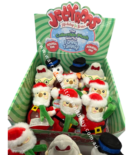 Christmas Squeegies Pack Jellyroos Assorted
