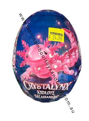 Crystalynx 12inch Mystery Blind 3D Axolotyl Assorted