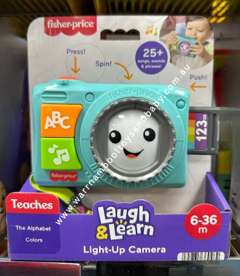Fisher Price Laugh &amp; Learn Light-Up Camera