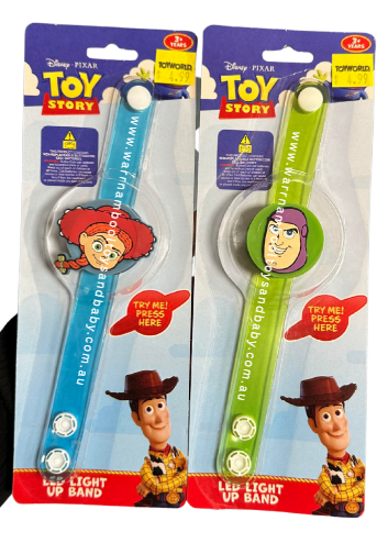 Toy Story LED Light Up Bands Assorted