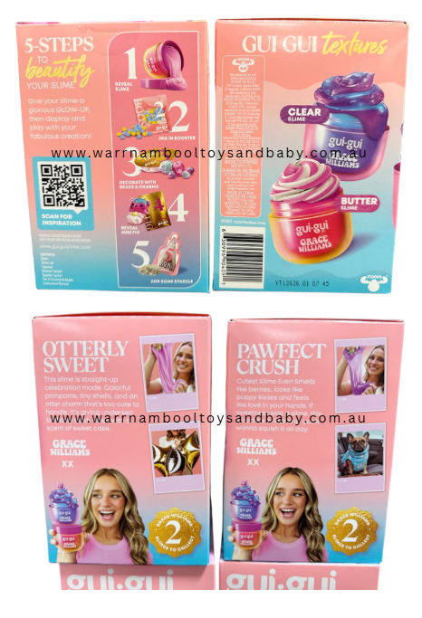 Gui Gui Beautify Your Slime Kit Influencer Collabs GRACE WILLIAMS